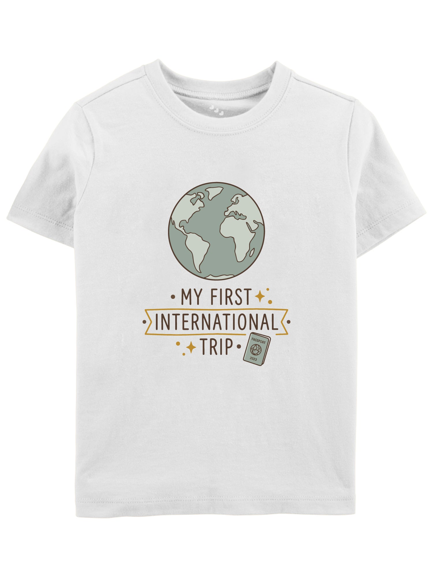 My First International Trip - T-shirt