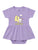 4 Month Birthday Unicorn - Frock Onesie