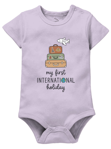 My First International Holiday - Onesie
