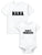 Nana & Nana's Princess Nana & Baby Matching Outfit - T-Shirt and Romper