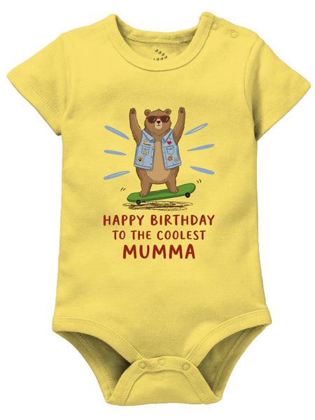 Happy Birthday To The Coolest Mumma - Onesie