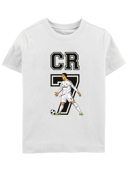 Cr 7 Black Text - Tee