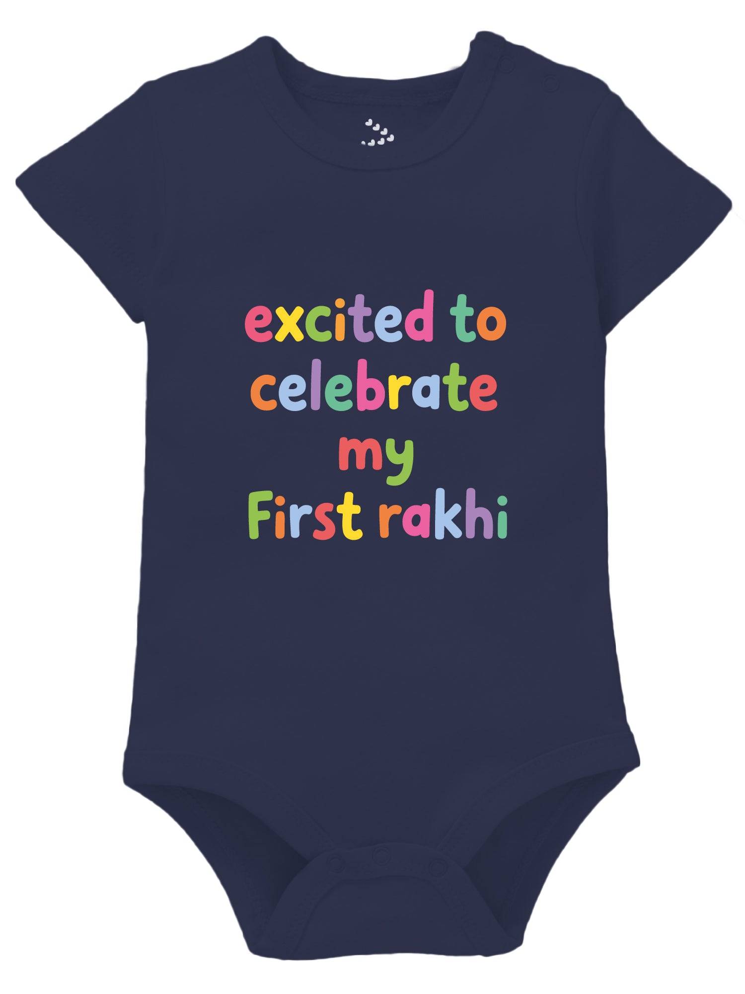 Excited To Celebrate My First Rakhi - Onesie