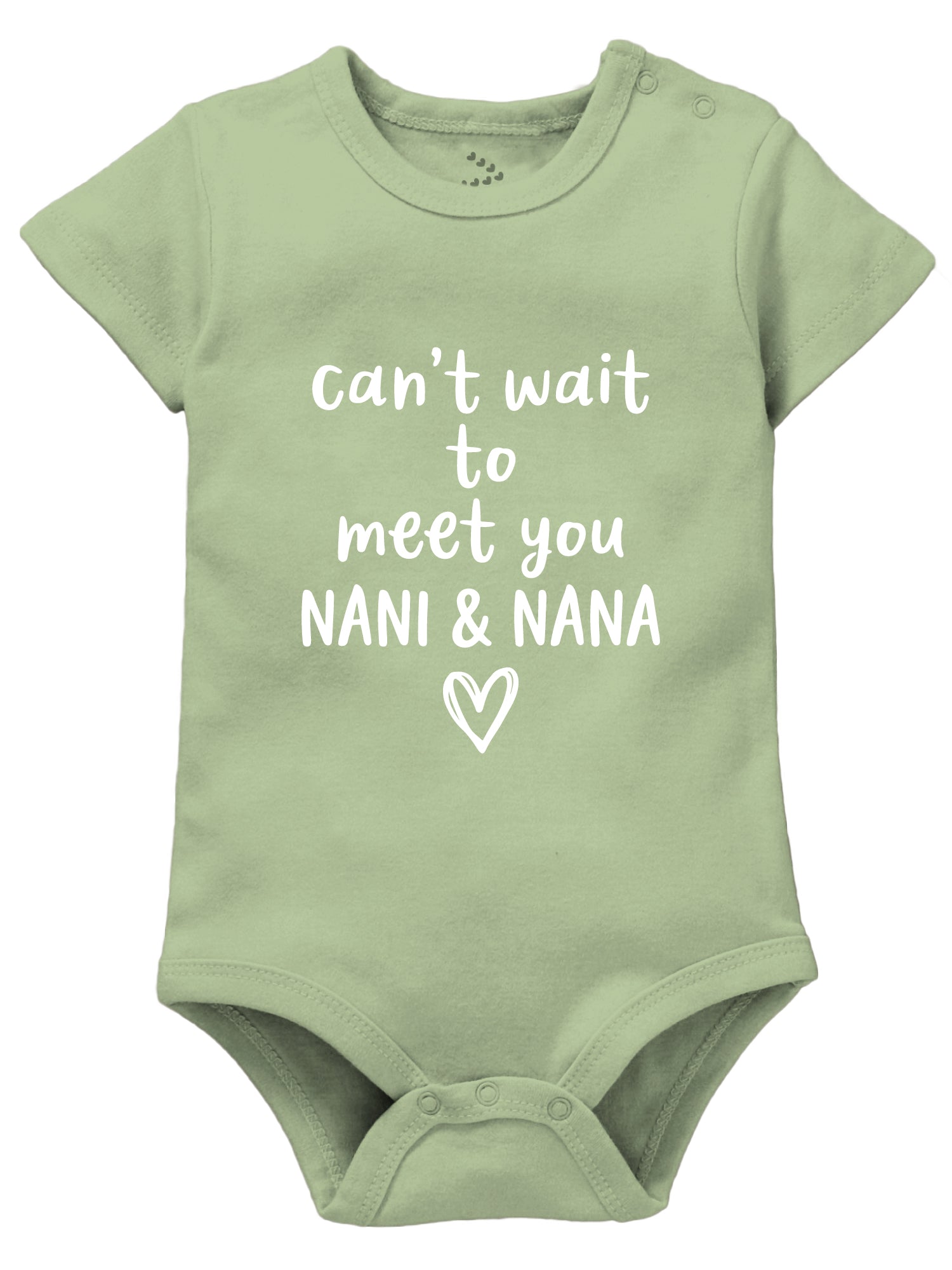 Can’t Wait To Meet You Nani and Nana - Onesie
