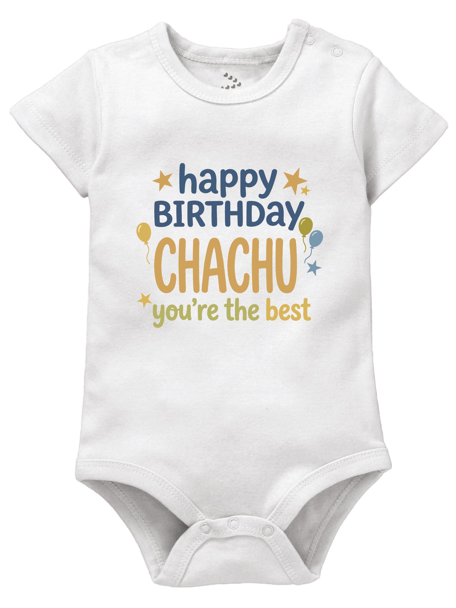Happy Birthday Chachu You're The Best - Onesie
