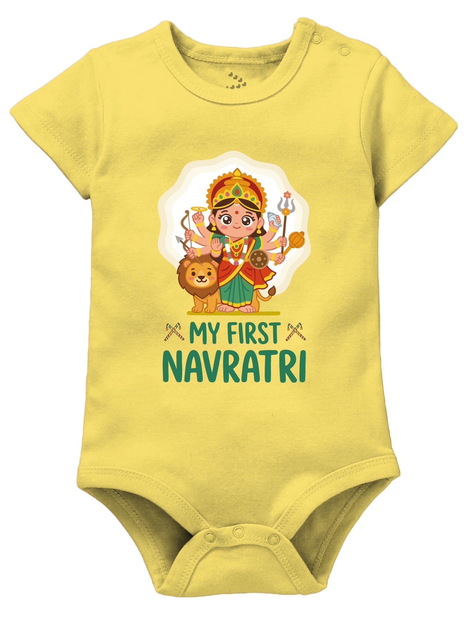 My First Navratri Durga Printed - Onesie