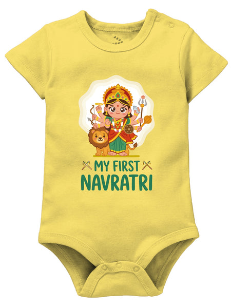 My First Navratri Durga Printed - Onesie