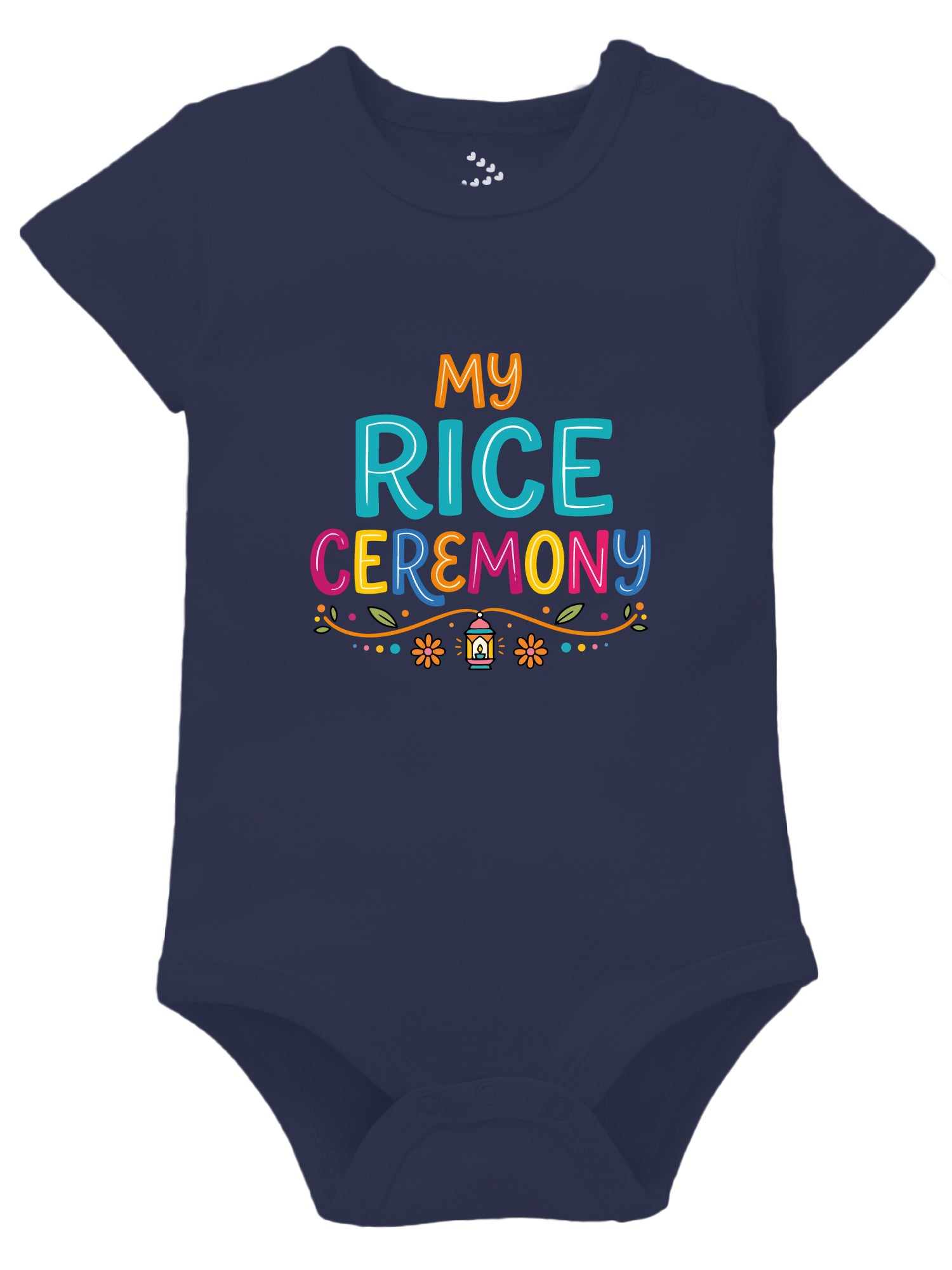 My First Rice Ceremony Printed Annaprashan Theme - Onesie