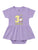 3 Month Birthday Unicorn - Frock Onesie