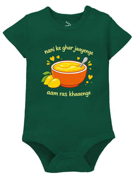 Nani Ke Ghar Jaayenge Aam Ras Khaaenge - Onesie