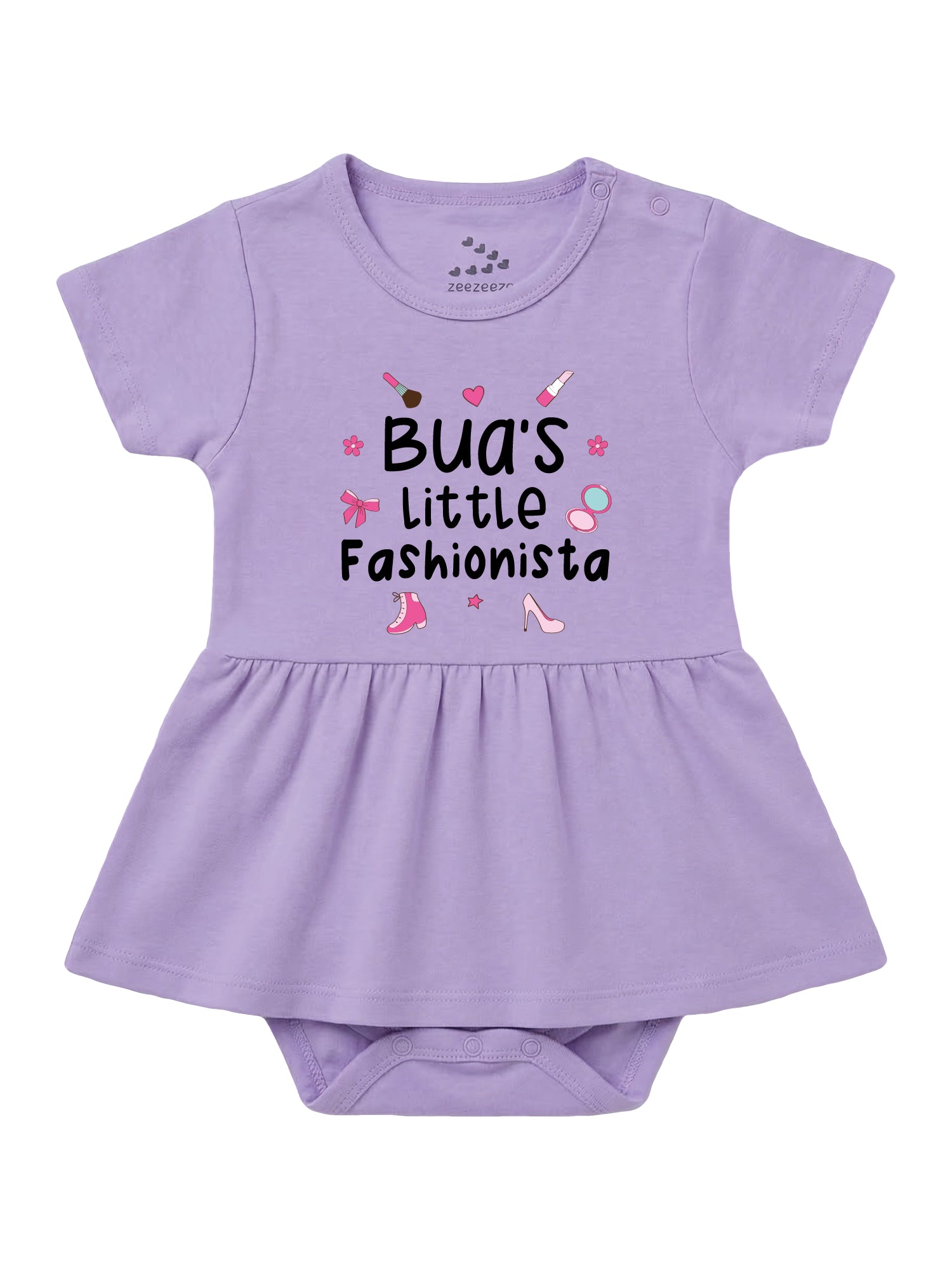 Bua's Little Fashionista - Frock Onesie