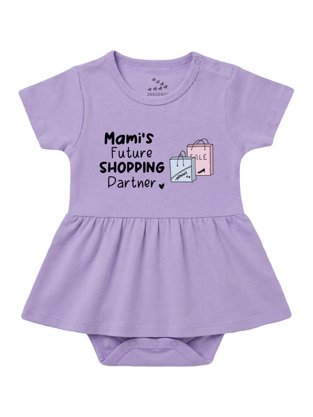Mami's Future Shopping Partner - Frock Onesie
