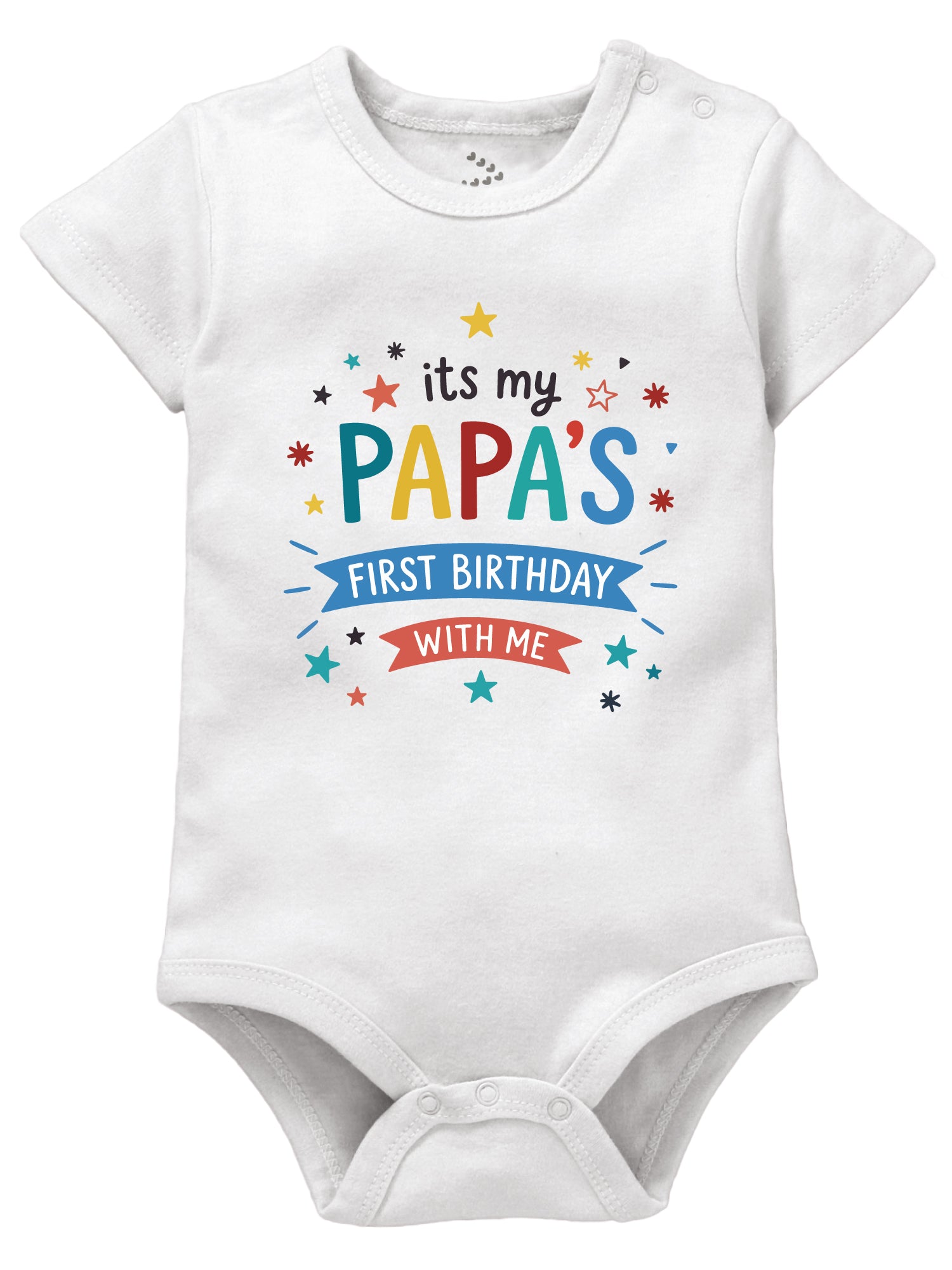 It's My Papa's First Birthday With Me - Onesie