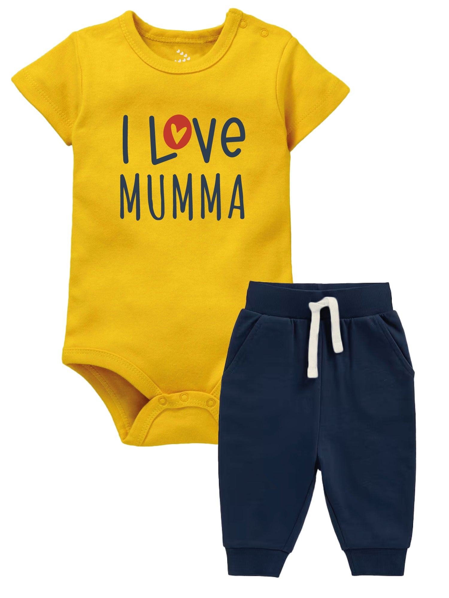 I Love Mumma  - Onesie And Joggers Set