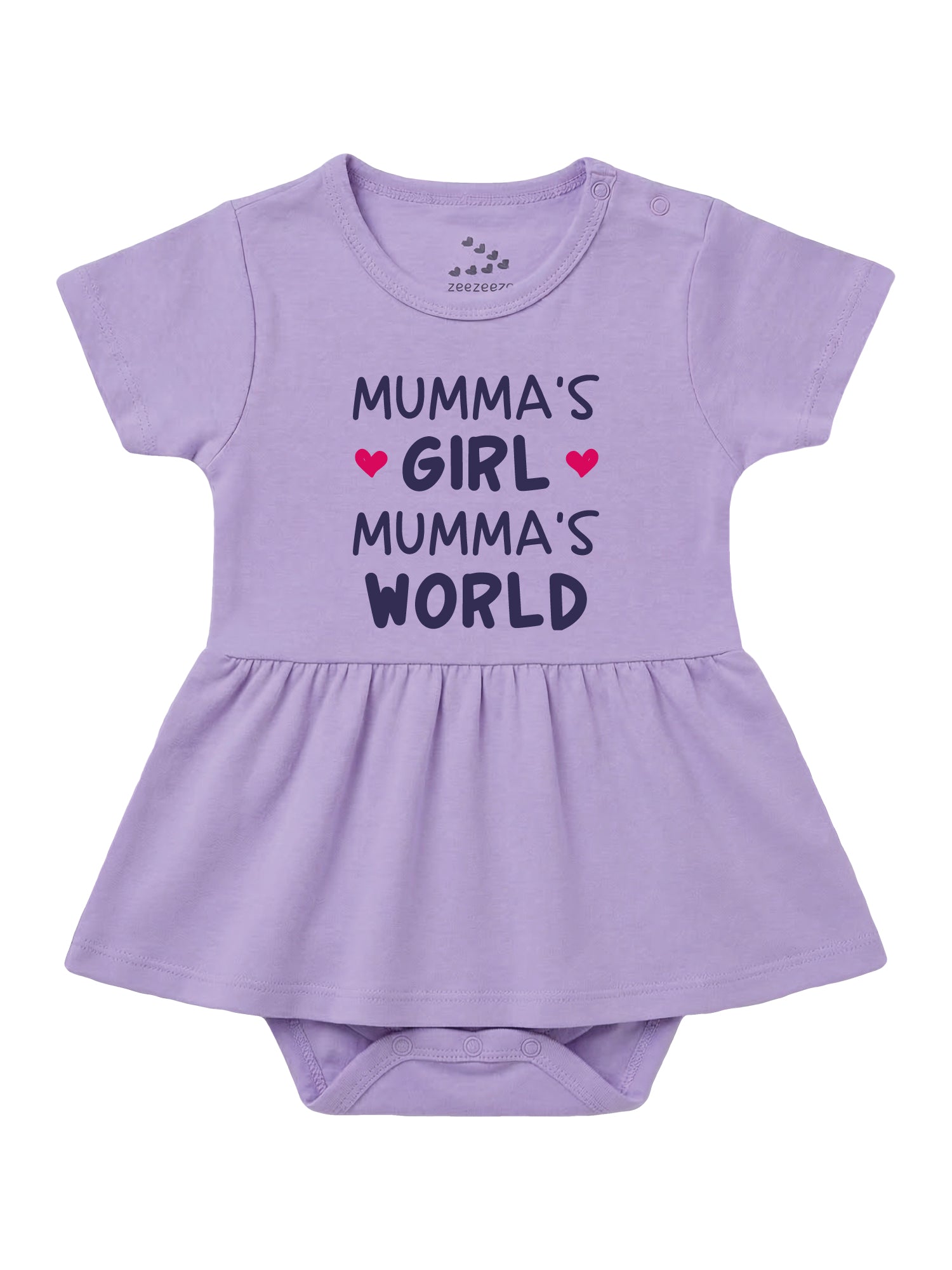 Mumma's Girl Mumma's World  - Frock Onesie