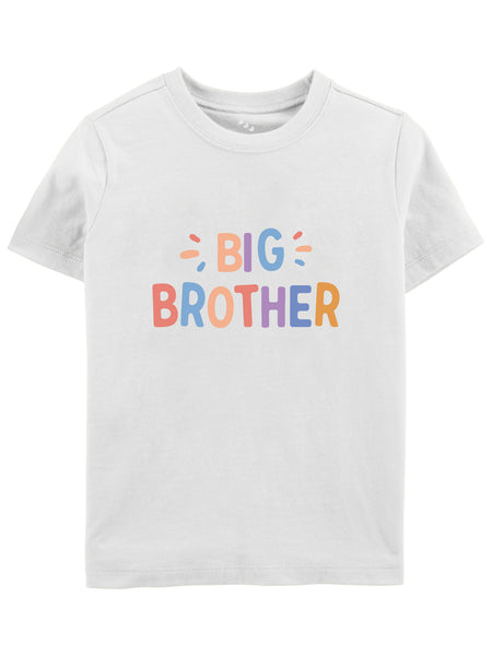 Big Brother/Sister with Colourful Text - Tee