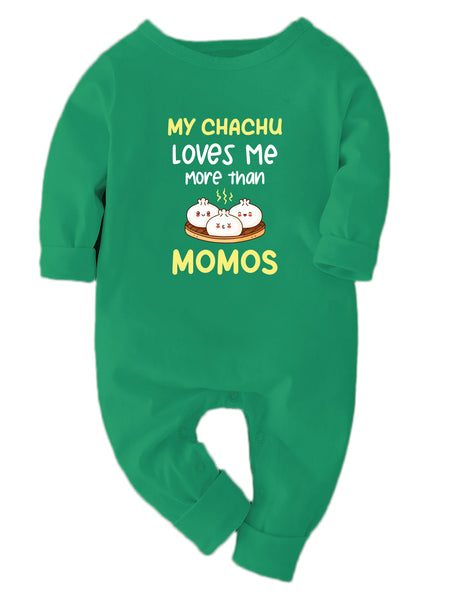 My Chachu Loves Me More Than Momos - Bodysuit