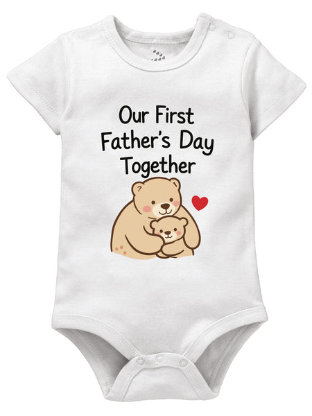 Our First Father's Day Together - Onesie