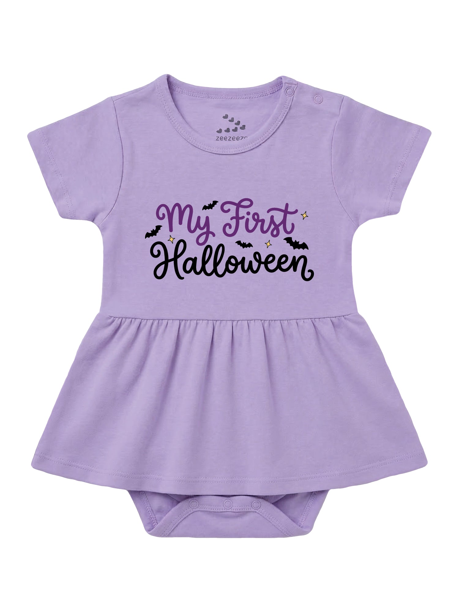 My First Halloween Bats - Bodysuit Dress