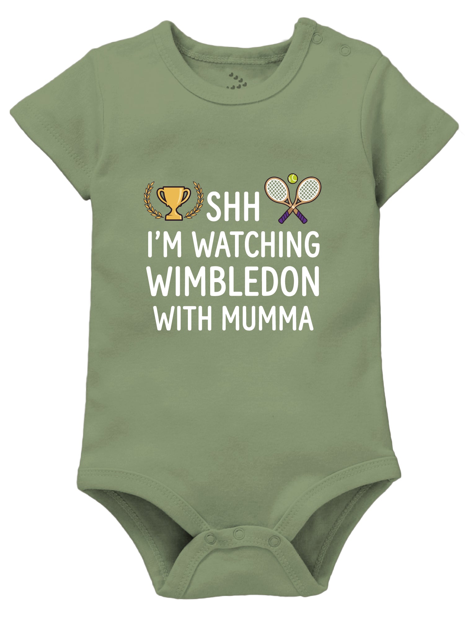 Watching Wimbledon with Mumma/Papa - Onesie