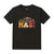Masi with Colourful Text - Adult T-Shirt