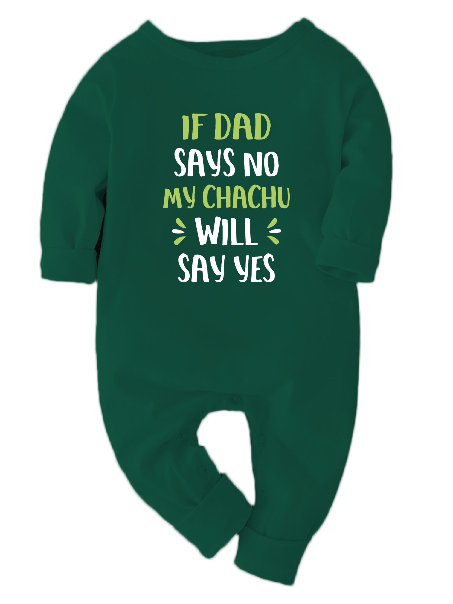 If Dad Says No My Chachu Will Say Yes - Bodysuit