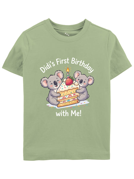 Didi's First Birthday With Me Koala - Tee
