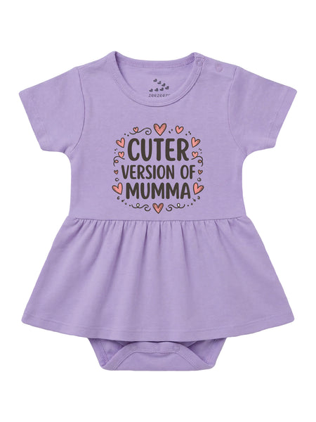 Cuter Version of Mumma  - Frock Onesie