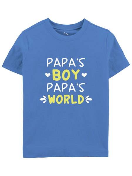 Papa's Boy Papa's World - Tee