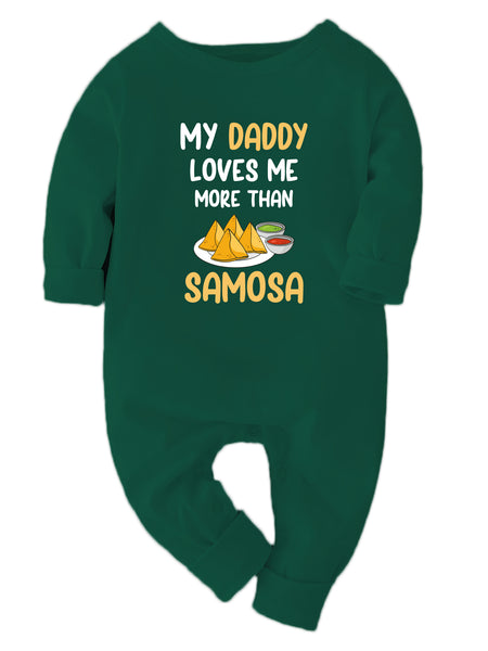 My Daddy Loves Me More Than Samosa - Bodysuit