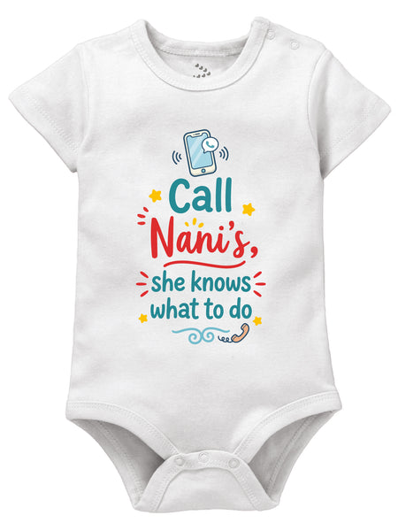 Call Nani, She Knows What To Do - Onesie