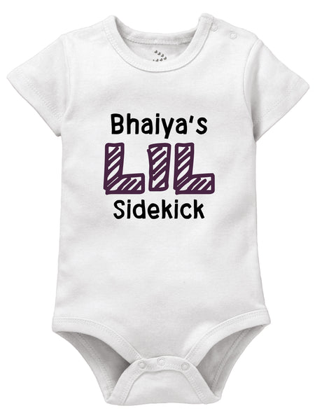 Bhaiya Little Sidekick - Onesie