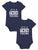 It's A Twin Thing Twin Onesies Set