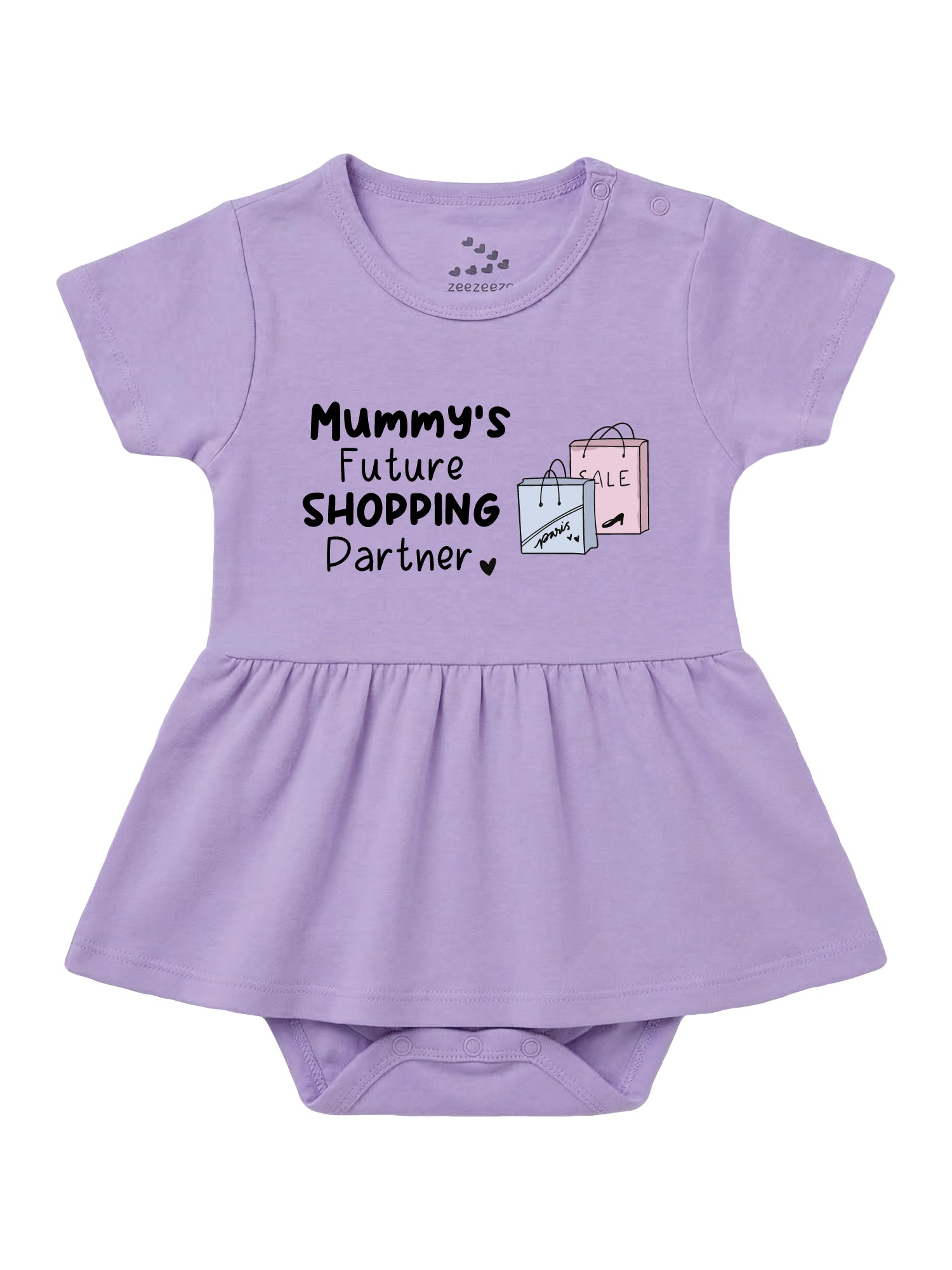 Mummy's Future Shopping Partner - Frock Onesie