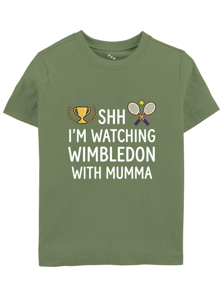 Watching Wimbledon with Mumma/Papa - T-shirt