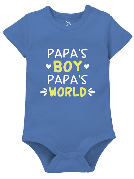 Papa's Boy Papa's World - Onesie