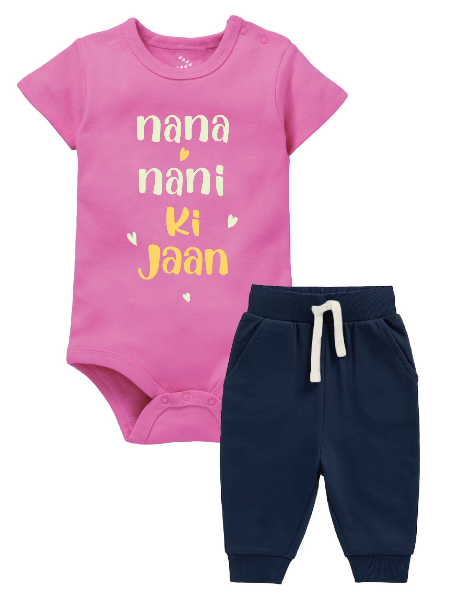 Nana Nani Ki Jaan - Onesie And Joggers Set