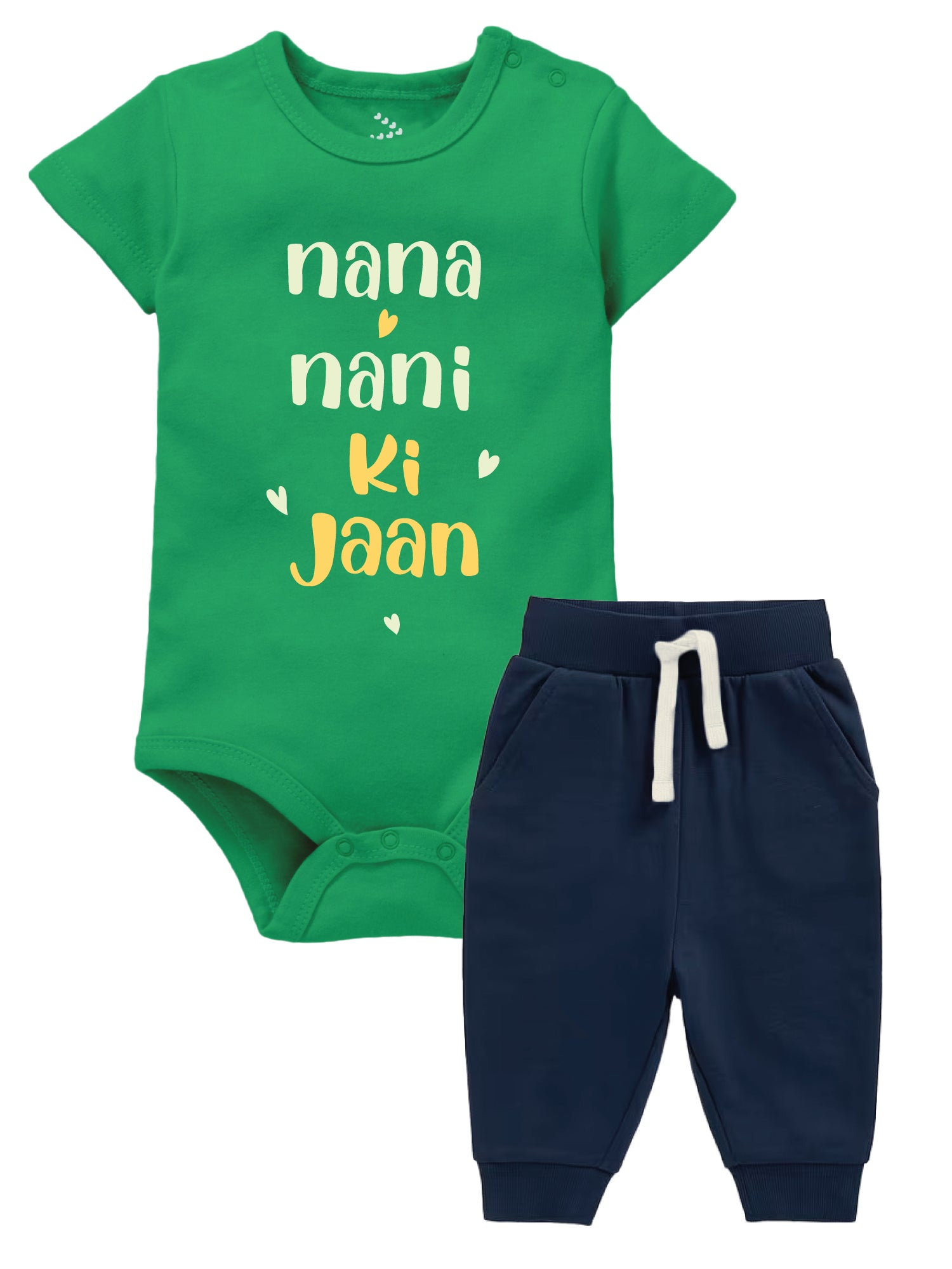 Nana Nani Ki Jaan - Onesie And Joggers Set