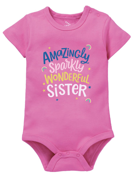 Amazing Sparkly Wonderful Sister - Onesie