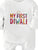 My First Diwali Personalized Name Printed - White Bodysuit