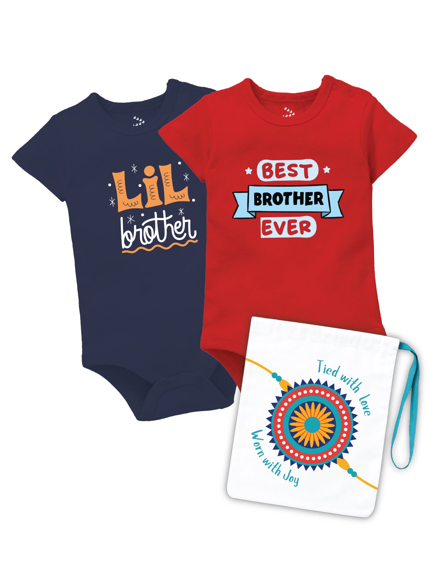 Rakhi Gift Set- Little Brother & Best Brother Ever