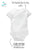 Solid Set of 3- Black White and Pink 0 Baby - Onesie