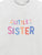 Little Brother/Sister With Colourful Text -Tee