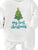 My First Christmas Tree Printed - Full Sleeve Bodysuit