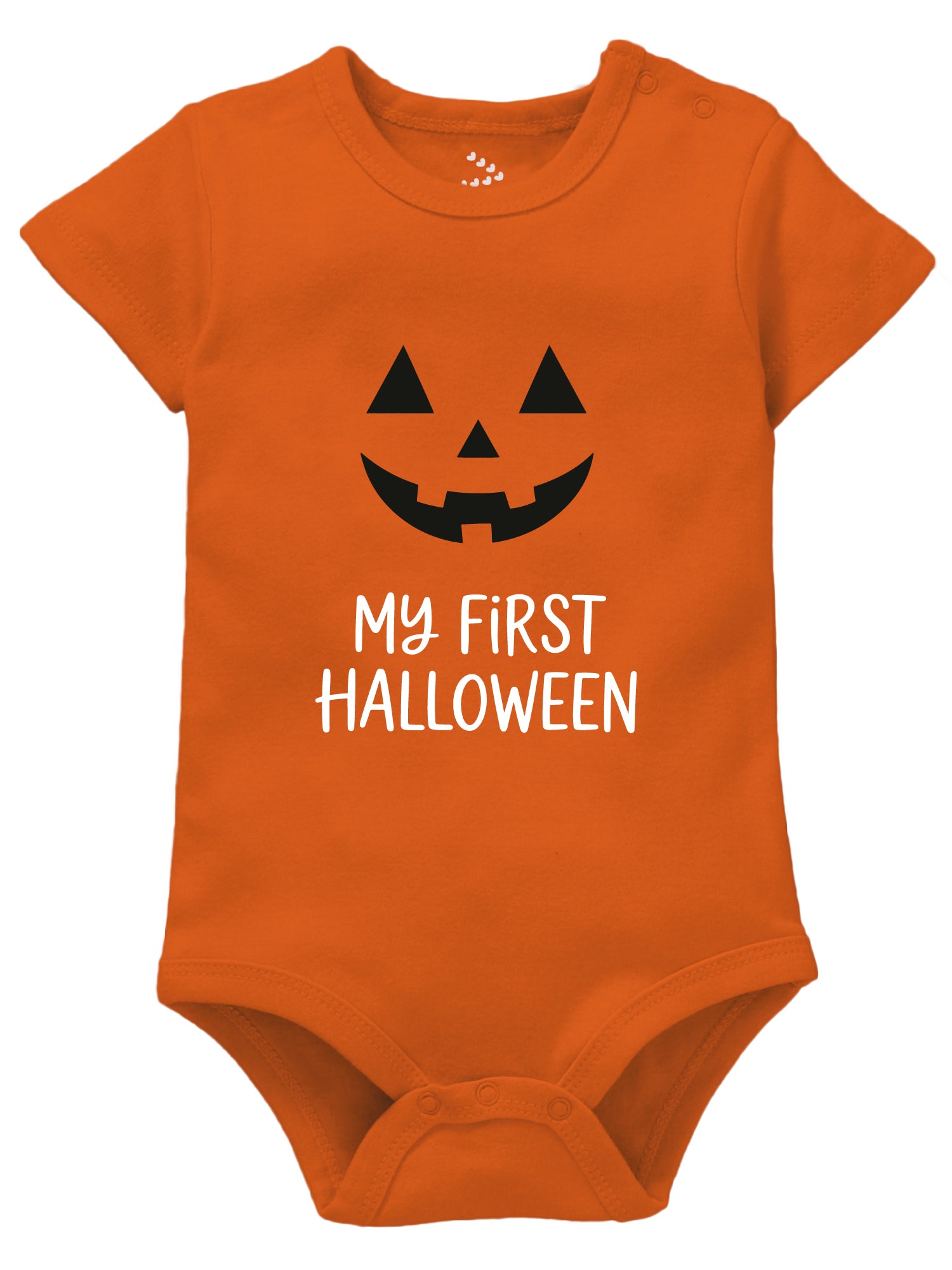 My First Halloween Pumpkin Printed - Onesie