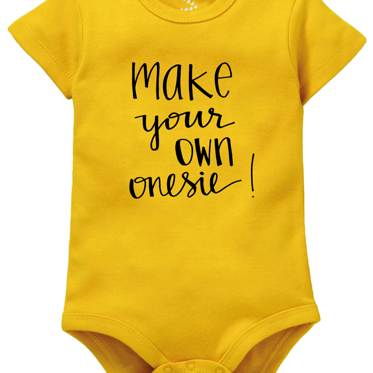 Make your own Onesie/Bodysuit