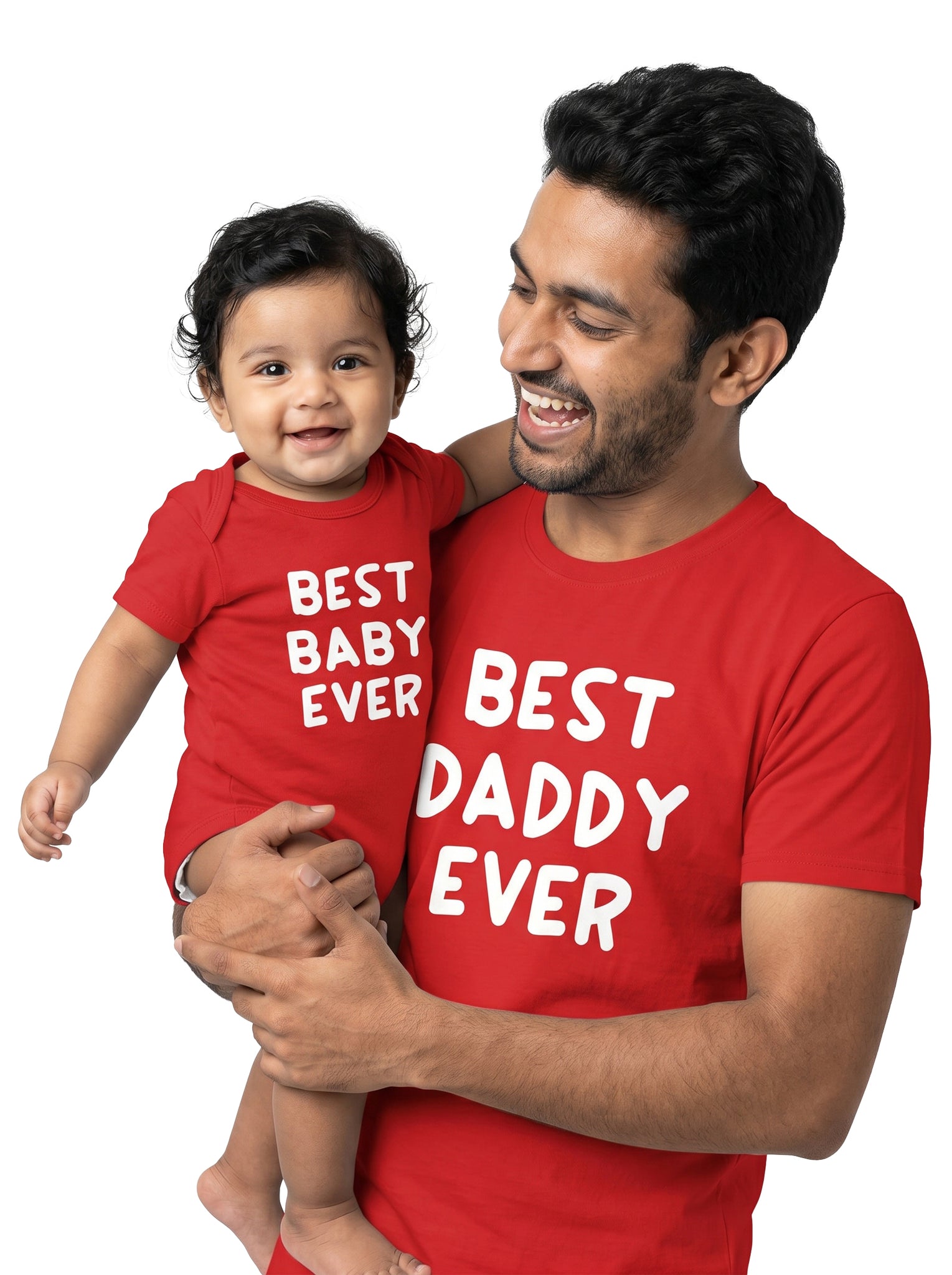 Best Daddy Ever & Best Baby Ever - T-shirt & Onesie