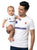 England Football Father & Baby Matching Outfit - T-Shirt and Romper