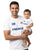 France Football Father & Baby Matching Outfit - T-Shirt and Romper