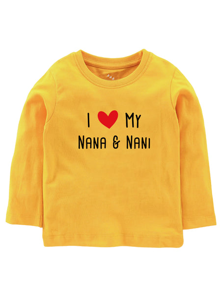 I Love My Nana & Nani - Tee